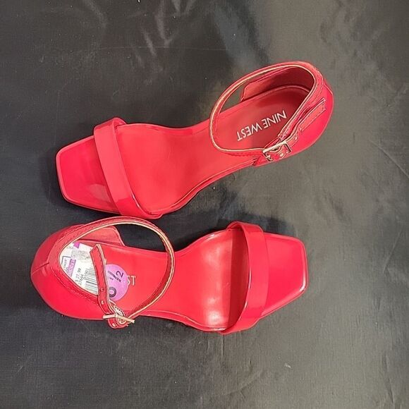 BRAND NEW NINE WEST STRAPPY ADJUSTABLE BUCKLKLE STRAP ONE BAND STRAP SANDAL - Picture 5 of 12